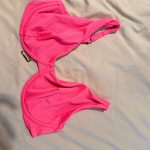 Hollister Pink Bikini Top